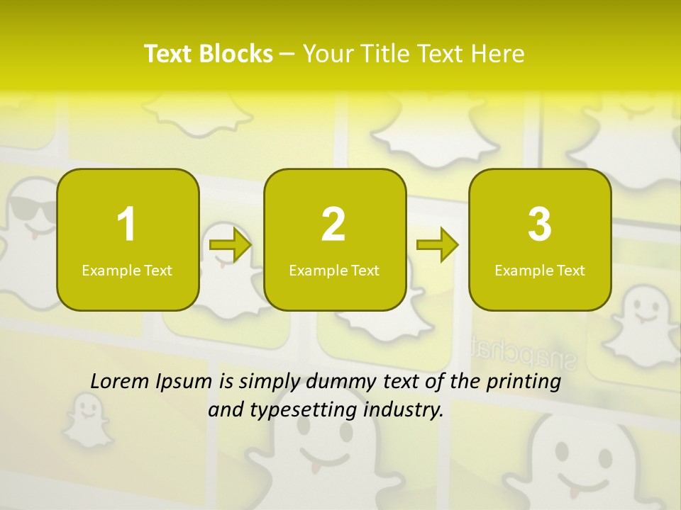 A Wall With A Bunch Of Stickers On It PowerPoint Template