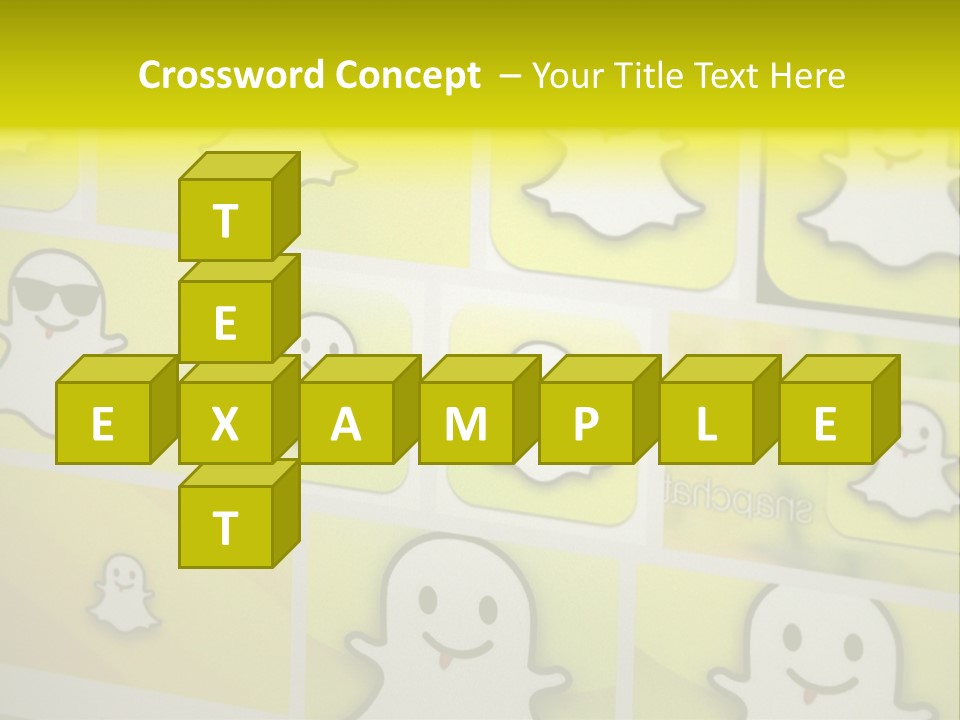 A Wall With A Bunch Of Stickers On It PowerPoint Template