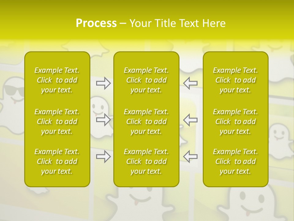 A Wall With A Bunch Of Stickers On It PowerPoint Template