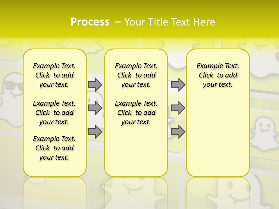 A Wall With A Bunch Of Stickers On It PowerPoint Template