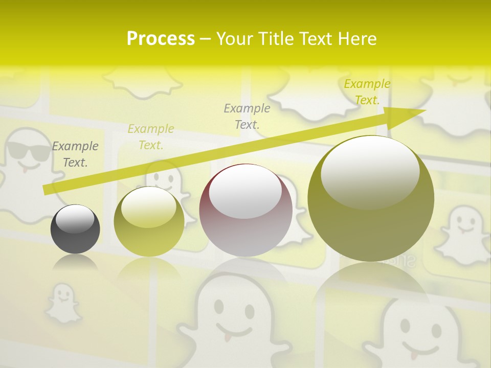 A Wall With A Bunch Of Stickers On It PowerPoint Template