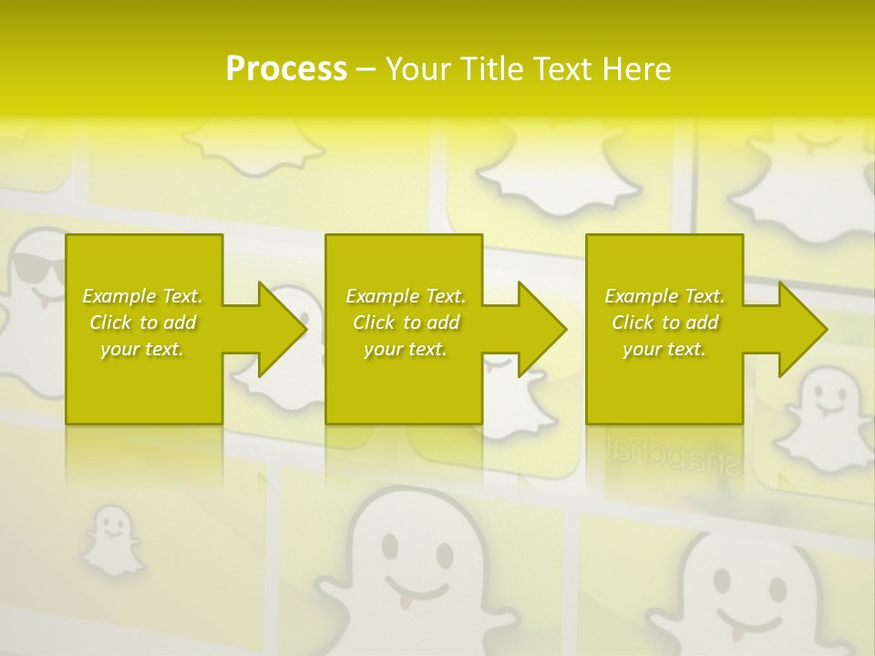 A Wall With A Bunch Of Stickers On It PowerPoint Template