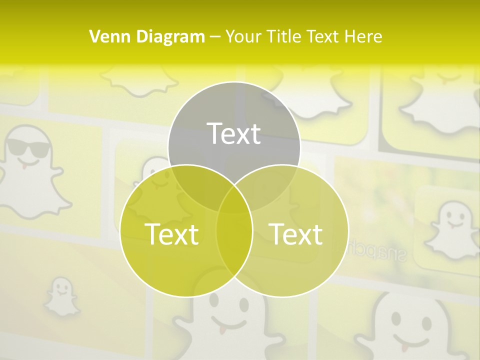 A Wall With A Bunch Of Stickers On It PowerPoint Template