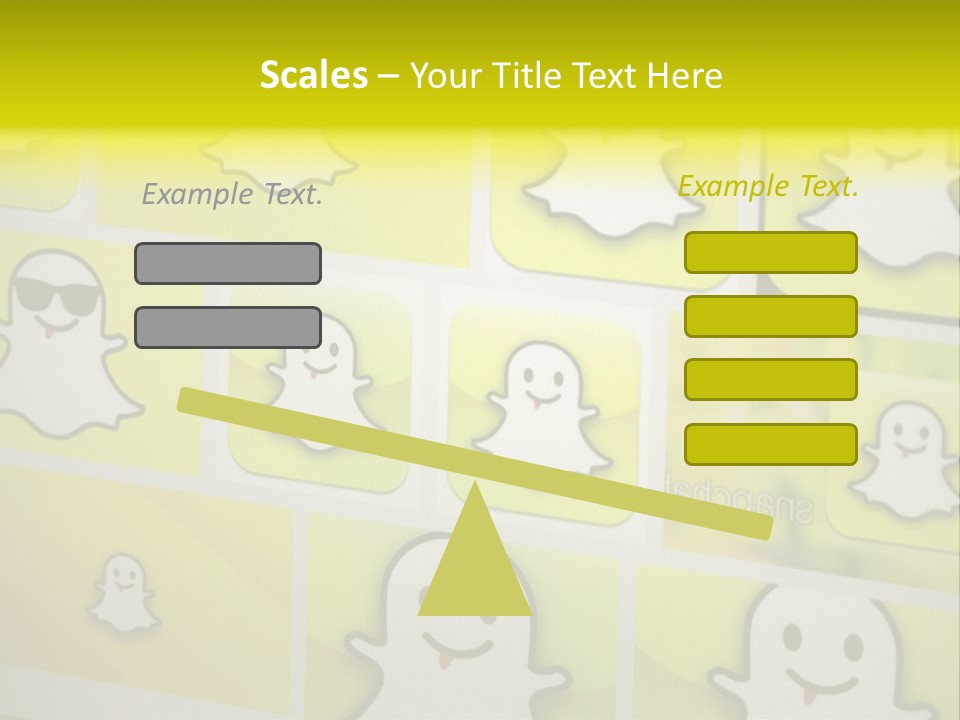 A Wall With A Bunch Of Stickers On It PowerPoint Template