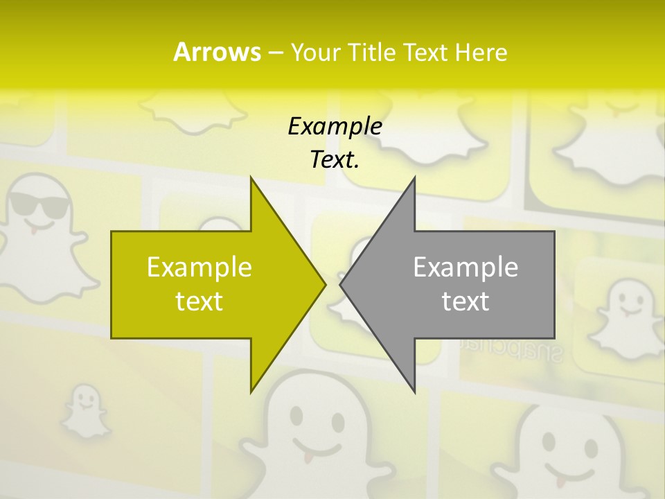 A Wall With A Bunch Of Stickers On It PowerPoint Template