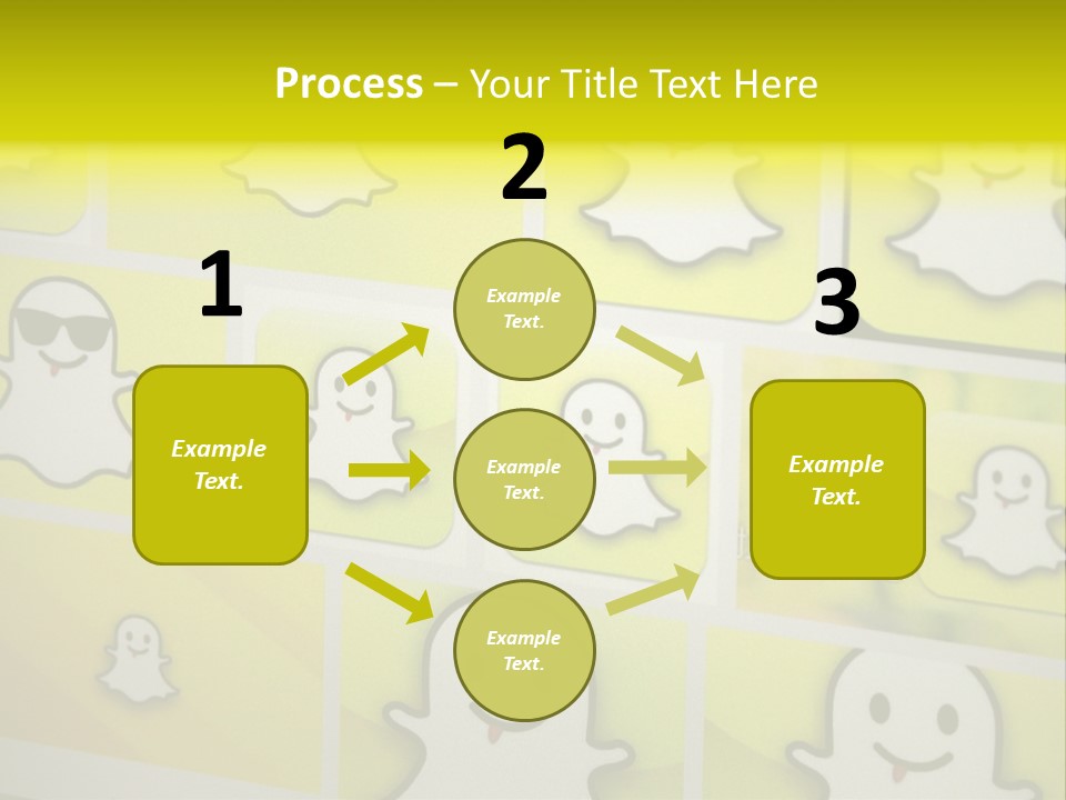 A Wall With A Bunch Of Stickers On It PowerPoint Template