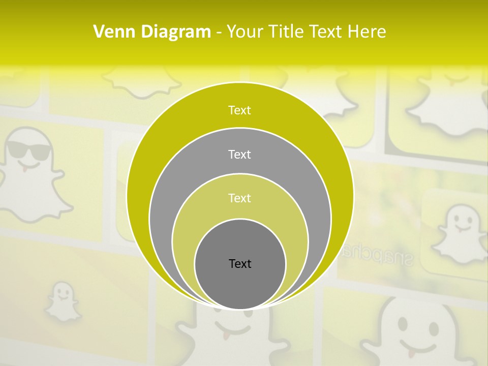 A Wall With A Bunch Of Stickers On It PowerPoint Template