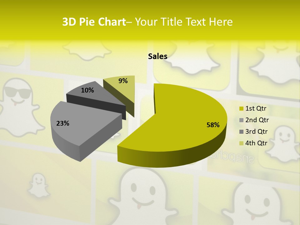 A Wall With A Bunch Of Stickers On It PowerPoint Template