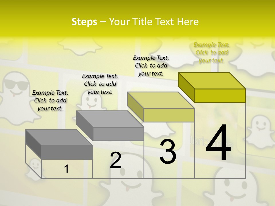A Wall With A Bunch Of Stickers On It PowerPoint Template