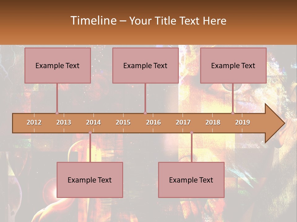 A Woman's Face Is Shown In A Collage Of Photos PowerPoint Template