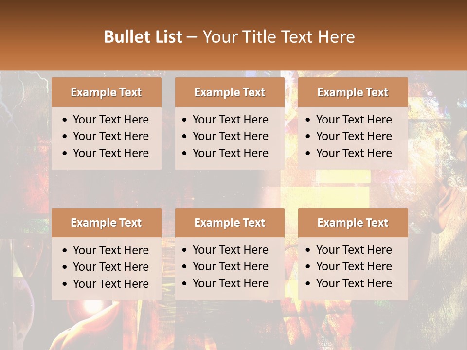 A Woman's Face Is Shown In A Collage Of Photos PowerPoint Template