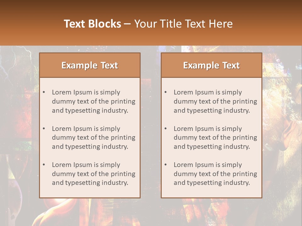 A Woman's Face Is Shown In A Collage Of Photos PowerPoint Template