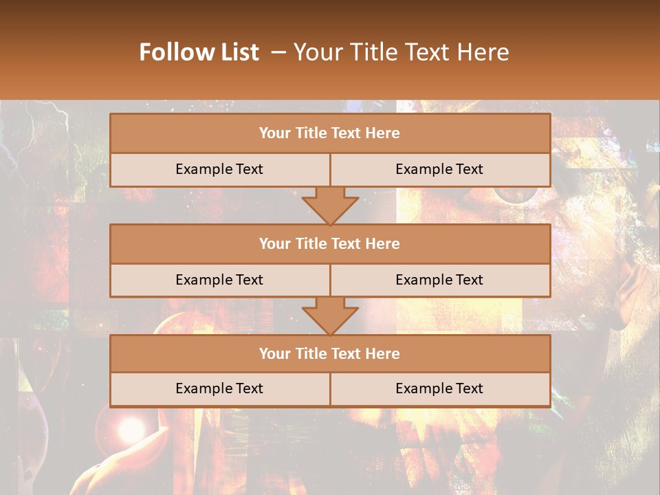 A Woman's Face Is Shown In A Collage Of Photos PowerPoint Template