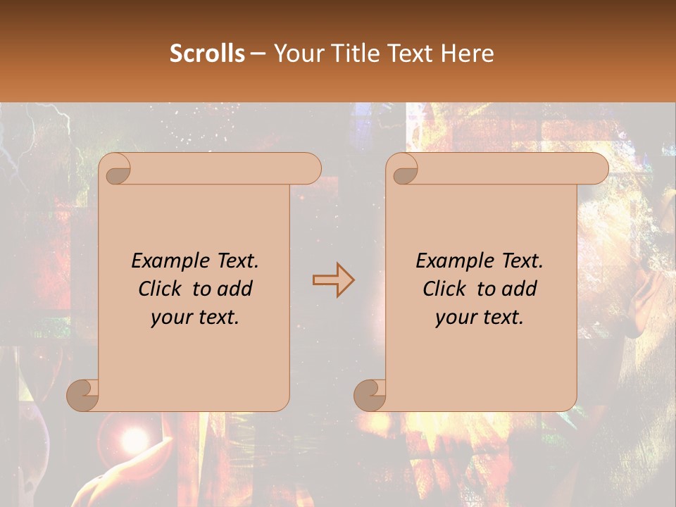 A Woman's Face Is Shown In A Collage Of Photos PowerPoint Template