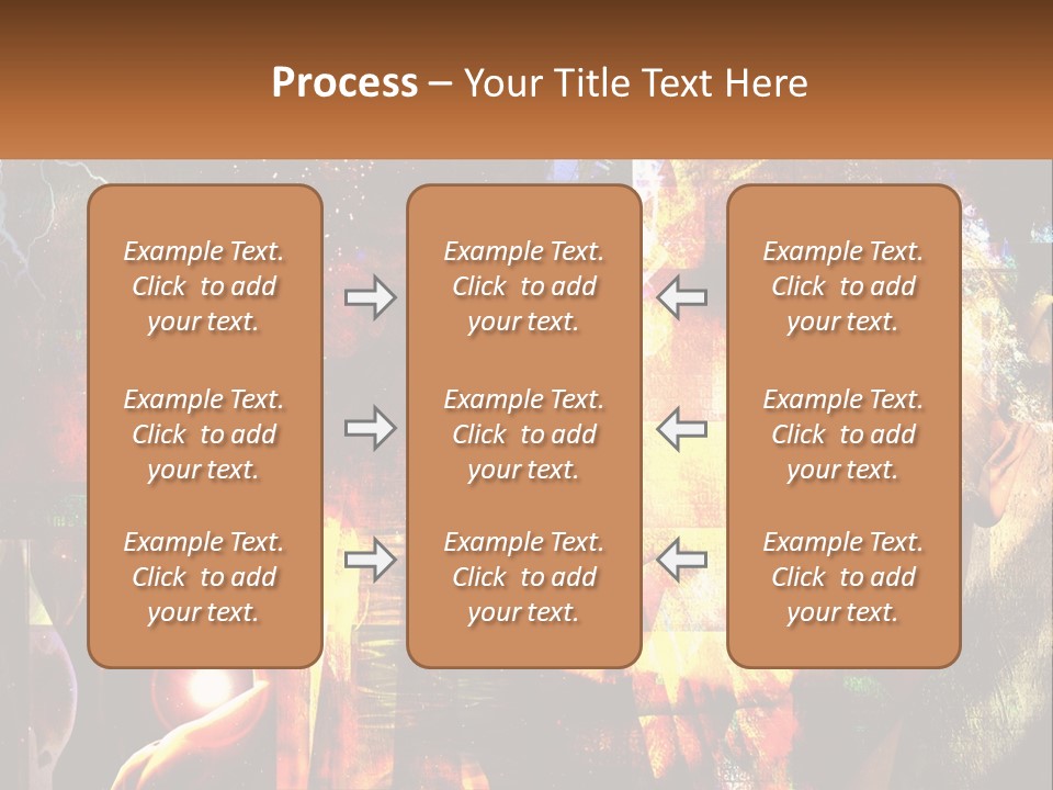 A Woman's Face Is Shown In A Collage Of Photos PowerPoint Template