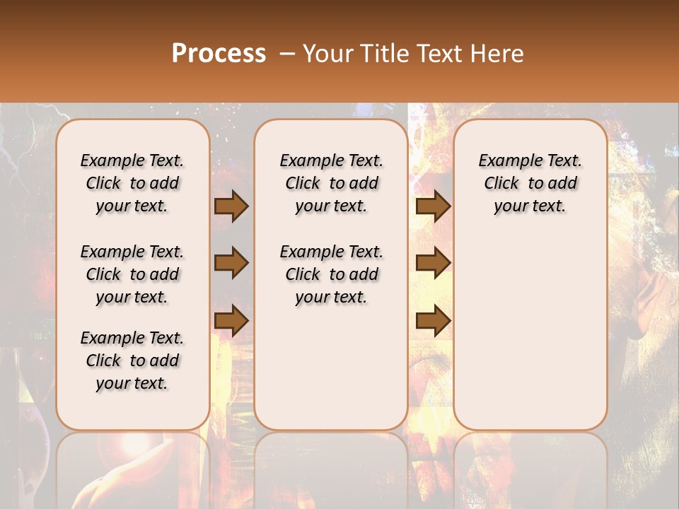 A Woman's Face Is Shown In A Collage Of Photos PowerPoint Template