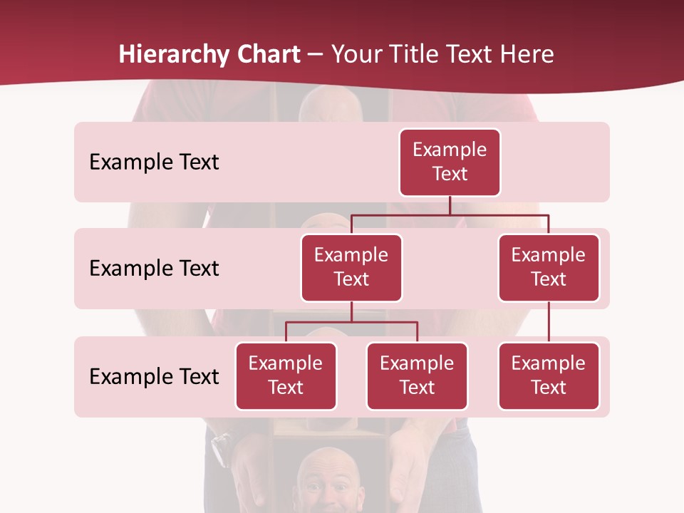 A Man Is Holding A Box With Photos On It PowerPoint Template