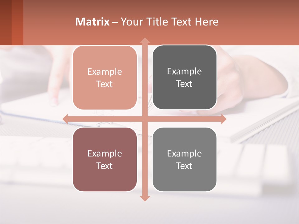 A Person Writing On A Piece Of Paper With A Pen PowerPoint Template