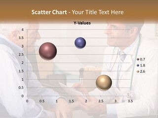 A Doctor Talking To A Patient In His Office PowerPoint Template