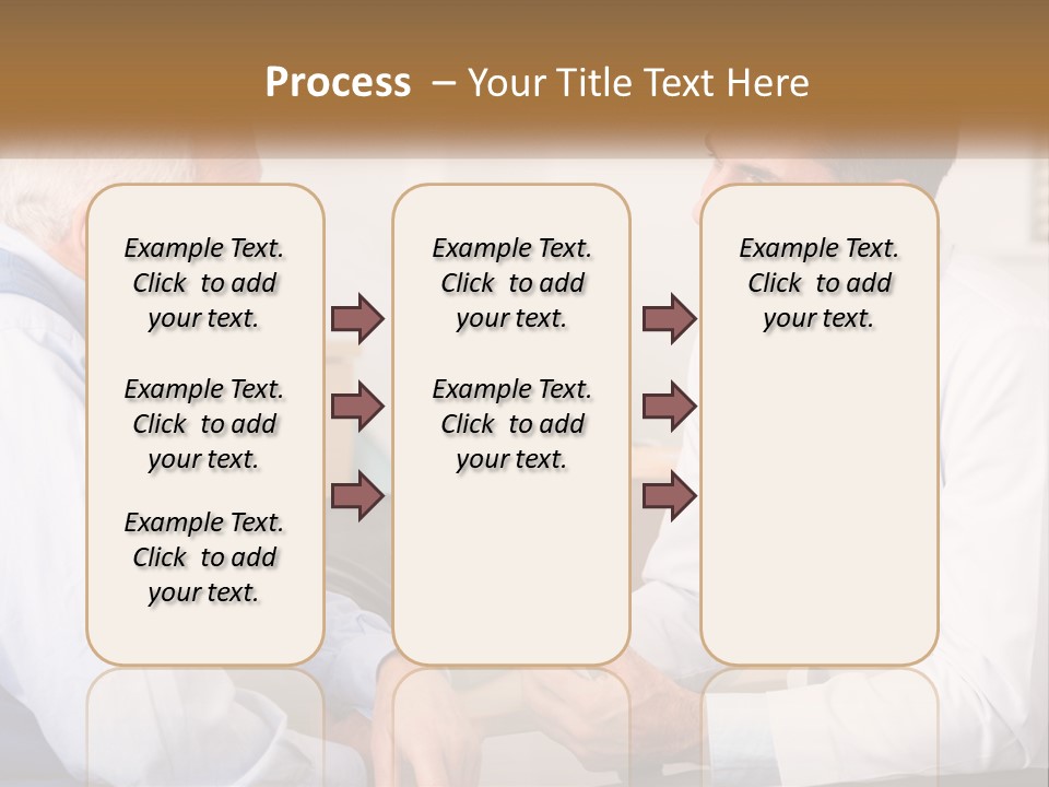 A Doctor Talking To A Patient In His Office PowerPoint Template