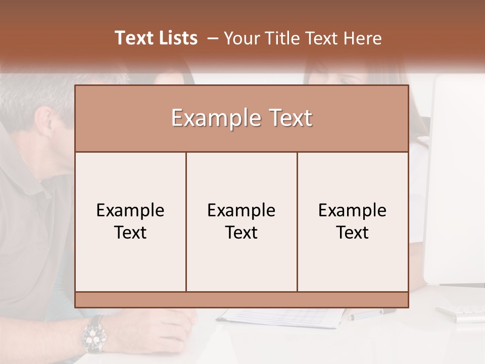 A Group Of Doctors Looking At A Computer Screen PowerPoint Template