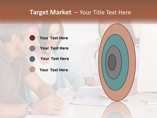 A Group Of Doctors Looking At A Computer Screen PowerPoint Template