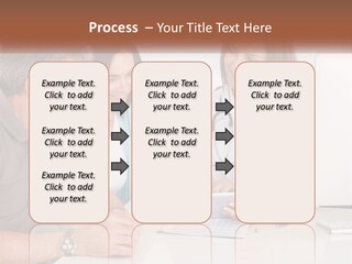 A Group Of Doctors Looking At A Computer Screen PowerPoint Template