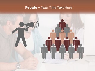 A Group Of Doctors Looking At A Computer Screen PowerPoint Template