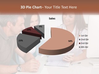 A Group Of Doctors Looking At A Computer Screen PowerPoint Template