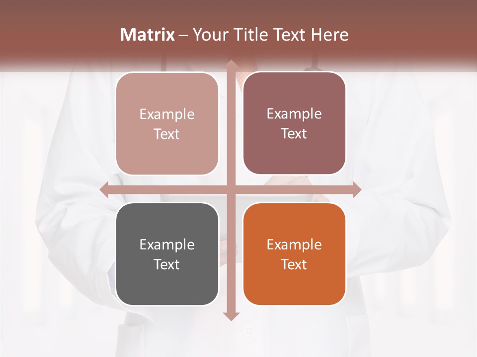 A Doctor Holding A Tablet With A Stethoscope On It PowerPoint Template