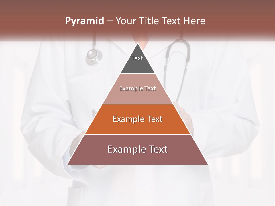 A Doctor Holding A Tablet With A Stethoscope On It PowerPoint Template