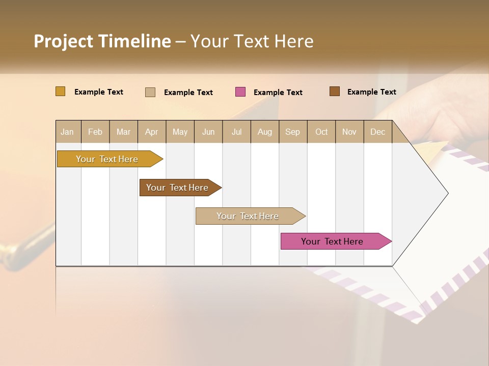 A Person Putting A Piece Of Paper In A Mailbox PowerPoint Template