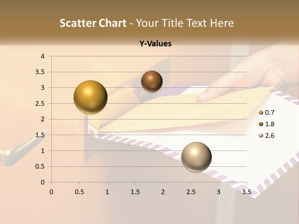 A Person Putting A Piece Of Paper In A Mailbox PowerPoint Template