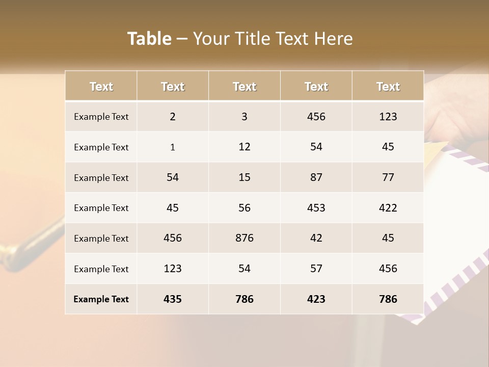 A Person Putting A Piece Of Paper In A Mailbox PowerPoint Template