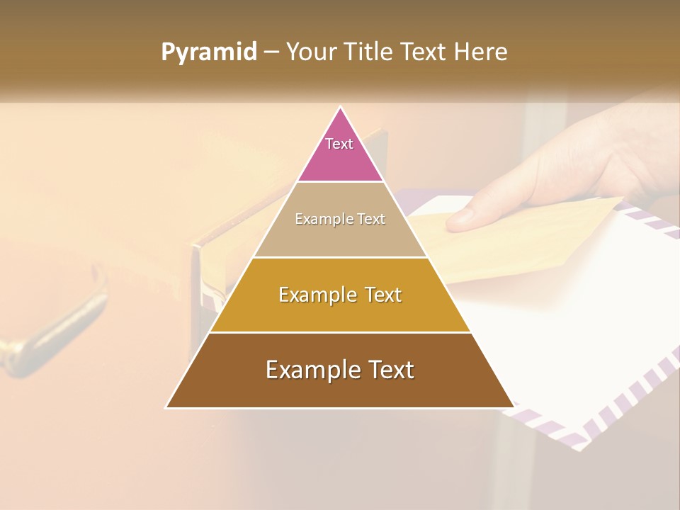 A Person Putting A Piece Of Paper In A Mailbox PowerPoint Template