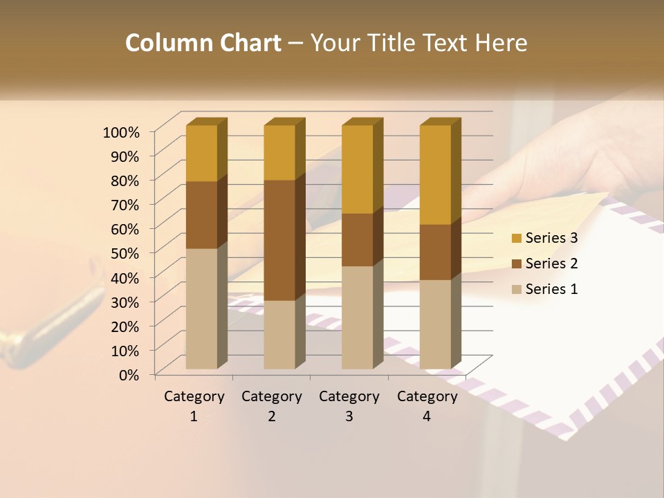 A Person Putting A Piece Of Paper In A Mailbox PowerPoint Template