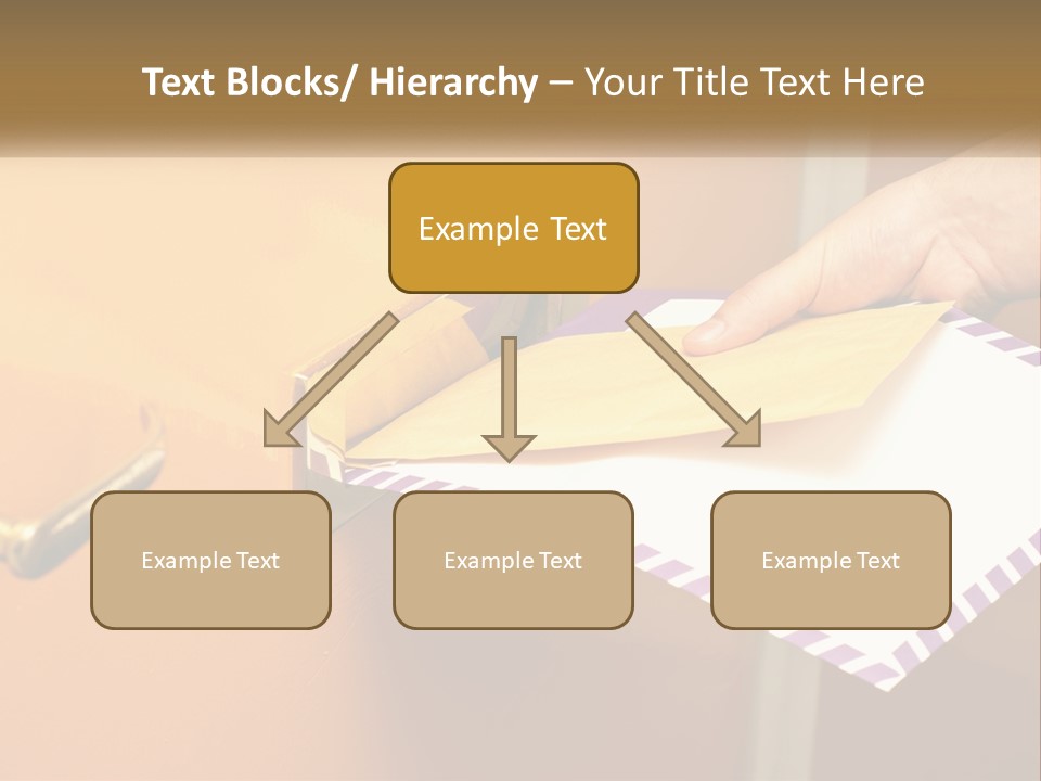 A Person Putting A Piece Of Paper In A Mailbox PowerPoint Template