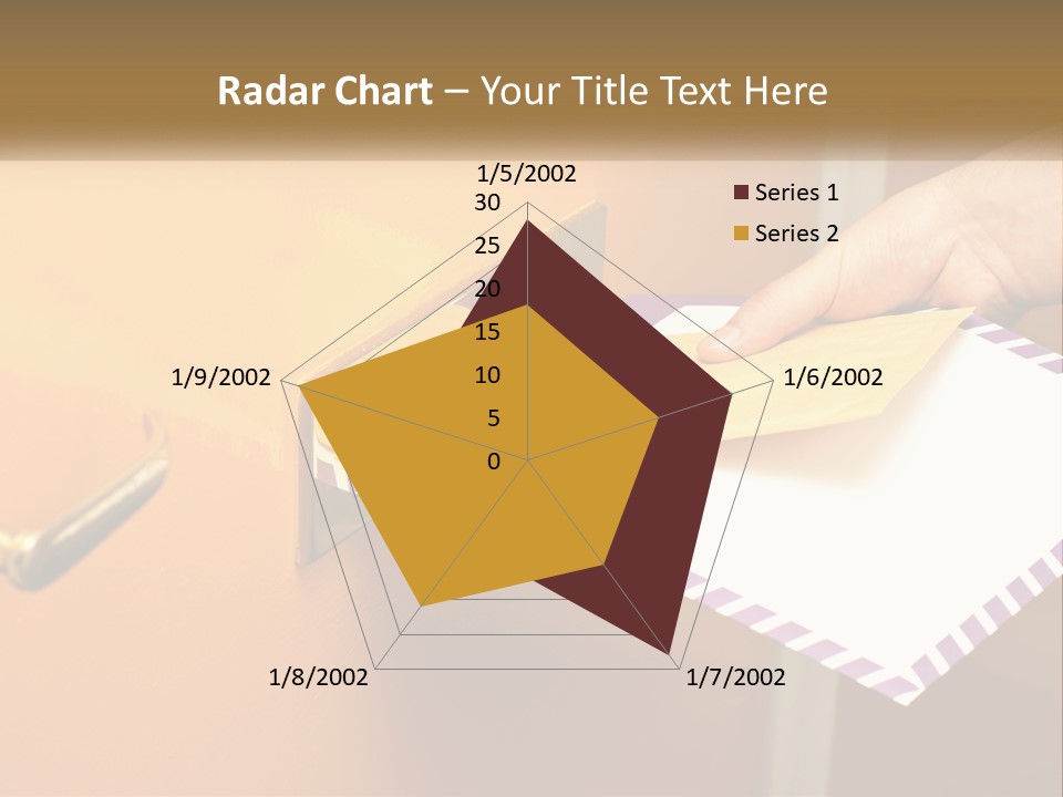 A Person Putting A Piece Of Paper In A Mailbox PowerPoint Template