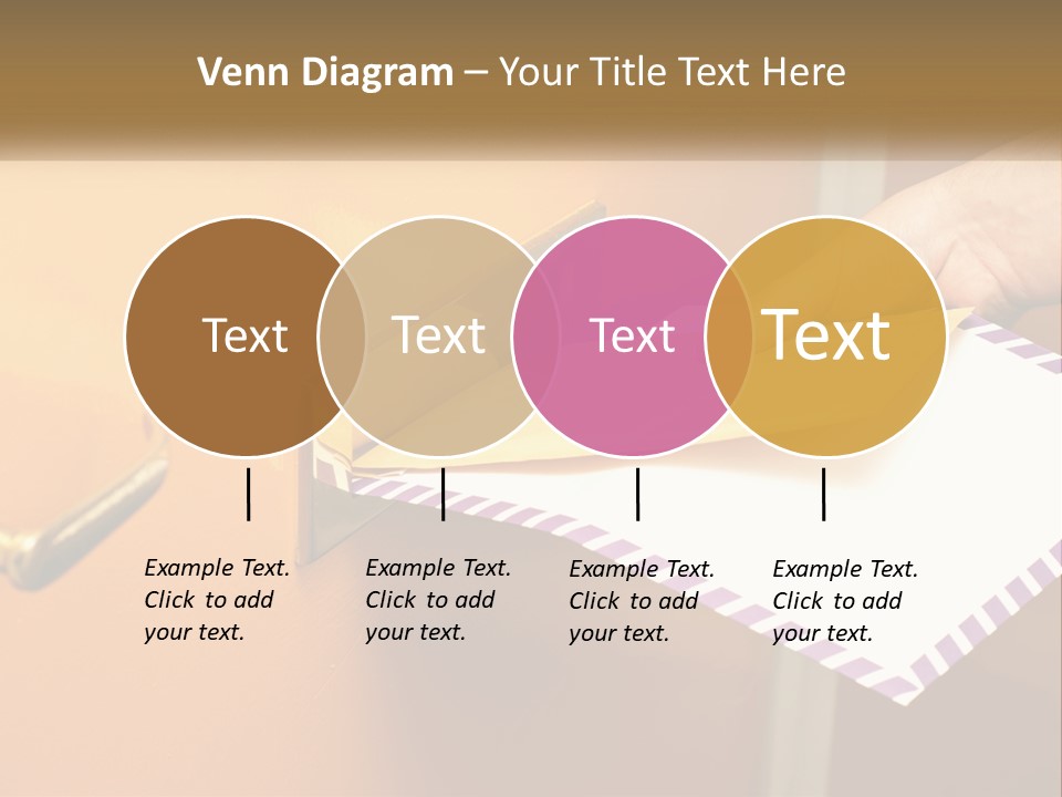A Person Putting A Piece Of Paper In A Mailbox PowerPoint Template