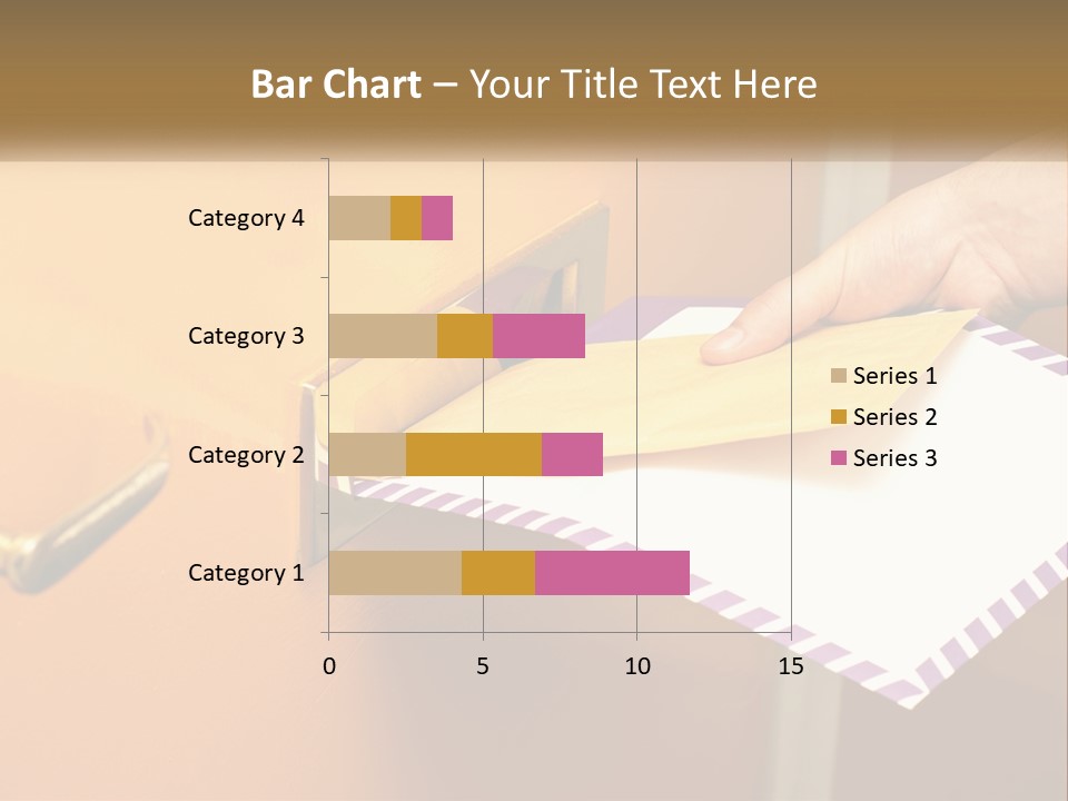 A Person Putting A Piece Of Paper In A Mailbox PowerPoint Template