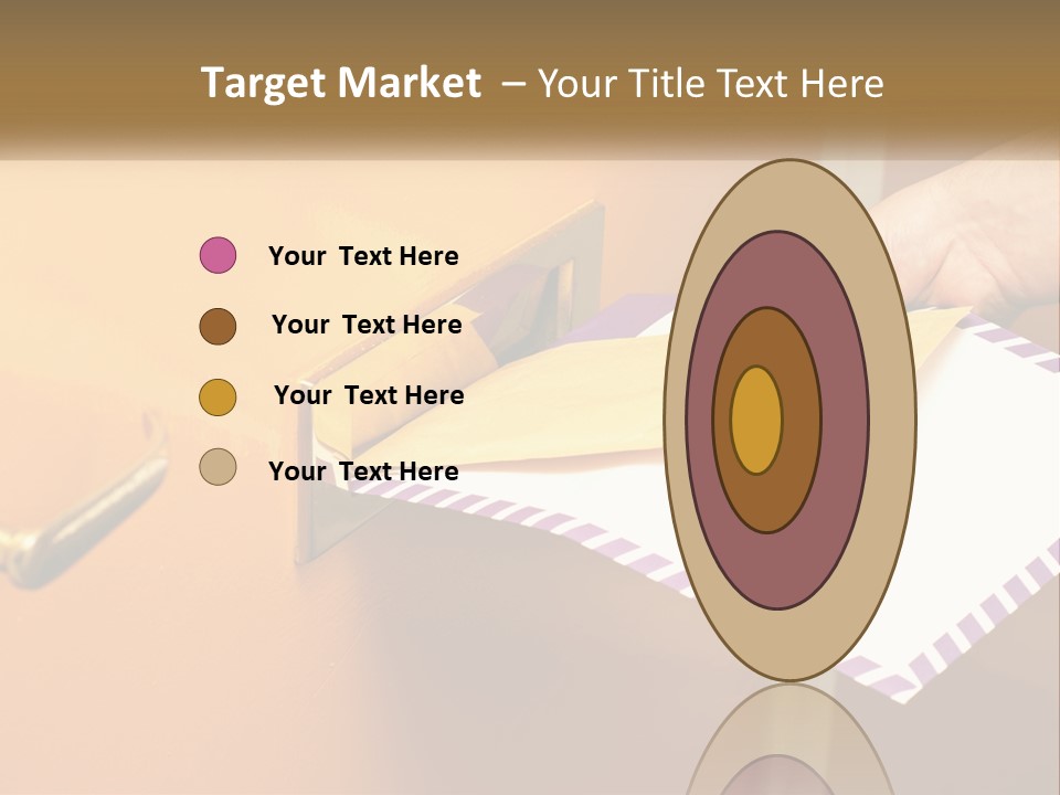 A Person Putting A Piece Of Paper In A Mailbox PowerPoint Template