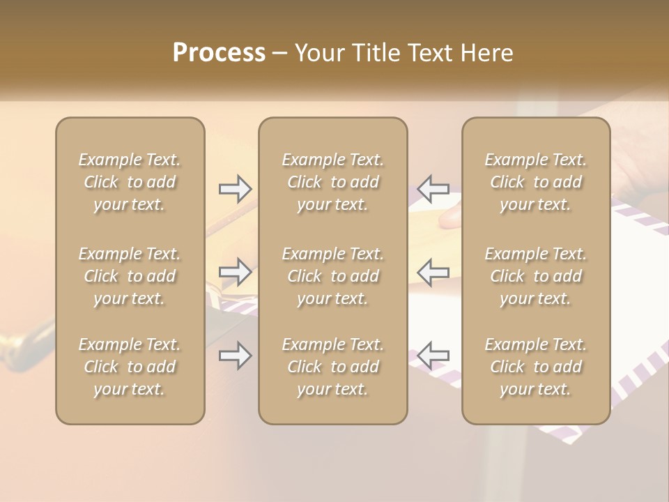 A Person Putting A Piece Of Paper In A Mailbox PowerPoint Template