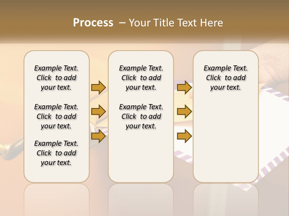 A Person Putting A Piece Of Paper In A Mailbox PowerPoint Template
