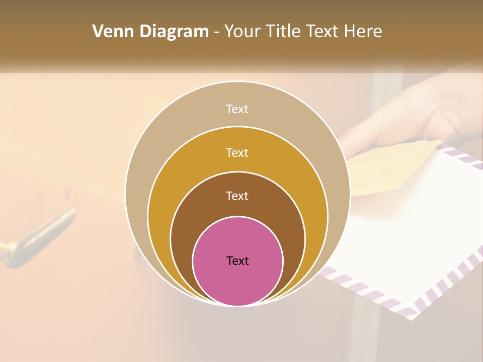 A Person Putting A Piece Of Paper In A Mailbox PowerPoint Template