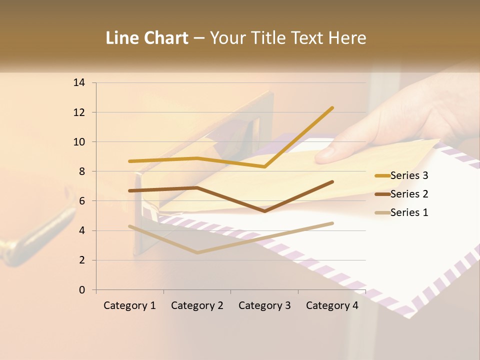 A Person Putting A Piece Of Paper In A Mailbox PowerPoint Template