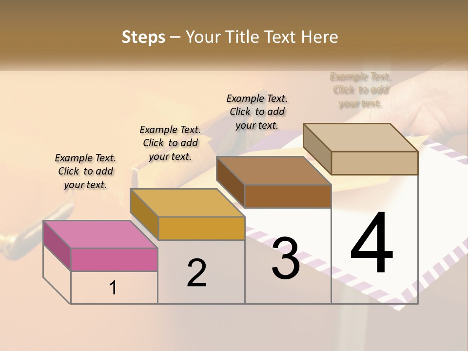 A Person Putting A Piece Of Paper In A Mailbox PowerPoint Template