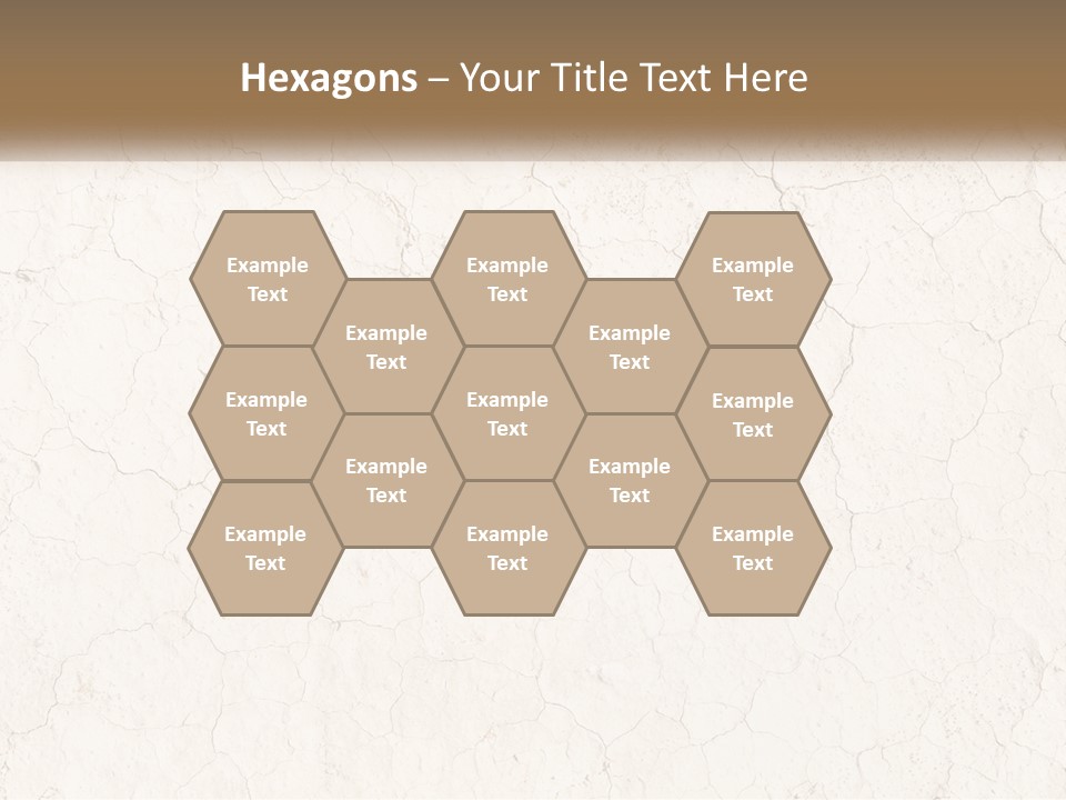 A White Wall With Cracked Paint On It PowerPoint Template