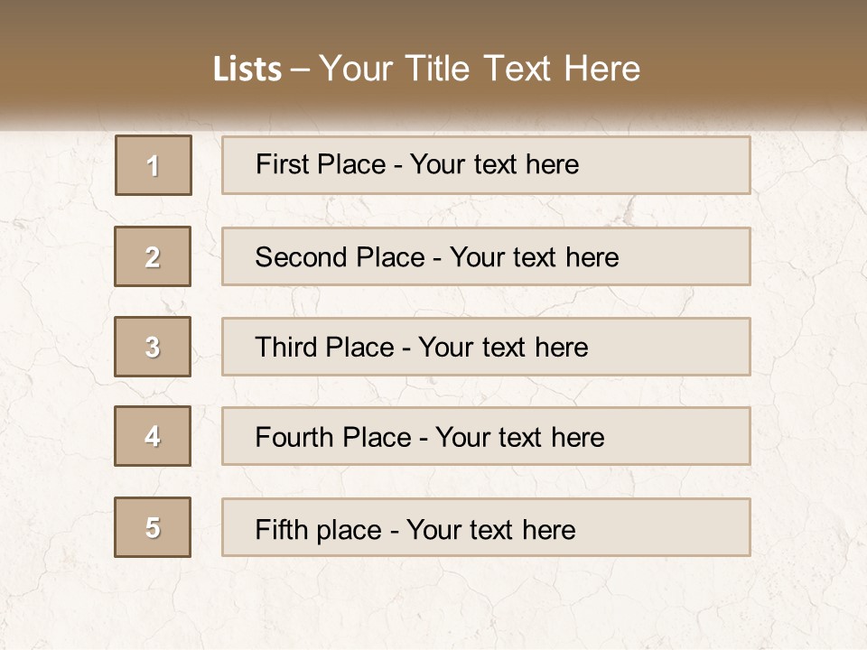 A White Wall With Cracked Paint On It PowerPoint Template