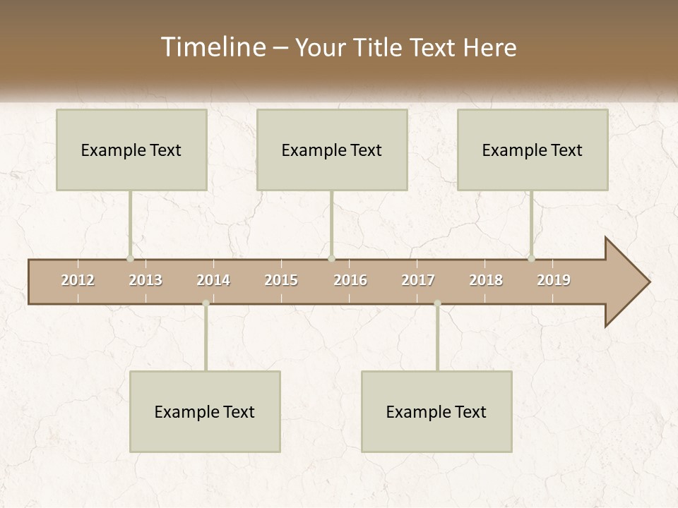 A White Wall With Cracked Paint On It PowerPoint Template