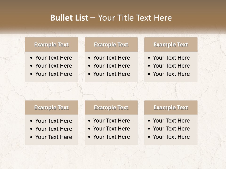 A White Wall With Cracked Paint On It PowerPoint Template